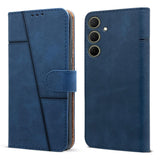 For Samsung Galaxy A50 | Galaxy A50s Flip Cover Case (Stitched Leather Finish | Magnetic Closure | Inner TPU | Foldable Stand | Wallet Card Slots)