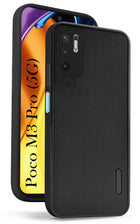 For Poco M3 Pro 5G Back Cover Case (Textured Grip Design | Camera Protetion | Slim and Light Weight | Soft Touch and Feel)