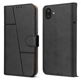 For Samsung Galaxy M13 5G Flip Cover Case (Stitched Leather Finish | Magnetic Closure | Inner TPU | Foldable Stand | Wallet Card Slots)