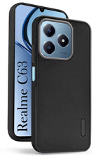 For Realme C63 Back Cover Case (Textured Grip Design | Camera Protection | Slim and Light Weight | Soft Touch and Feel)