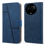 For Realme Narzo 60x Flip Case Cover (Stitched Leather with Magnetic Closure | )