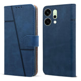 For Oppo Reno14 5G | Oppo Reno 14 5G  Flip Cover Case (Stitched Leather with Magnetic Closure)