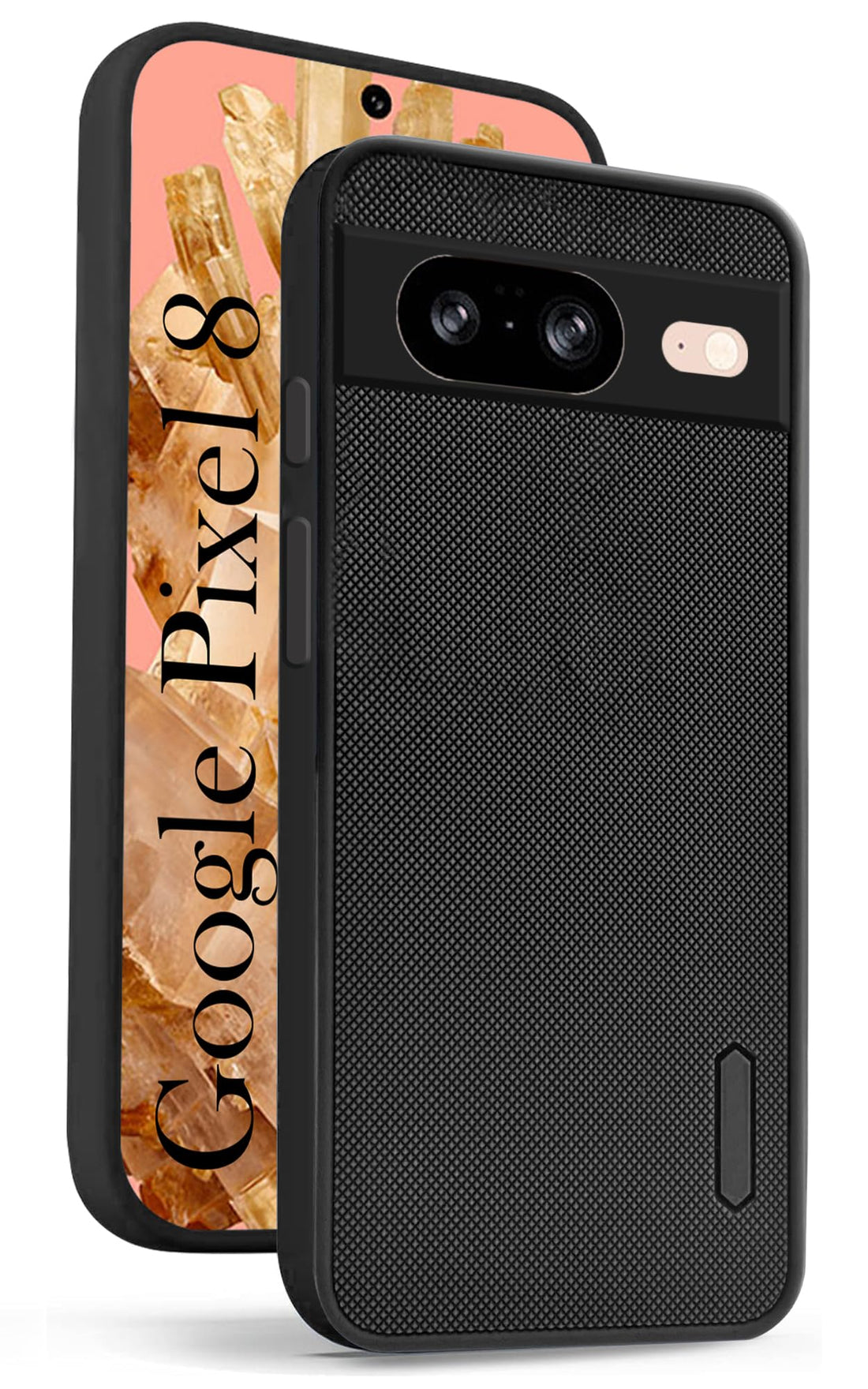 For Google Pixel 8 Back Cover Case (Textured Grip Design | Camera Protetion | Slim and Light Weight | Soft Touch and Feel)