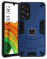 For Samsung Galaxy A33 5G Back Cover Case (Lightweight Hybrid Armor Shockproof Polycarbonate)