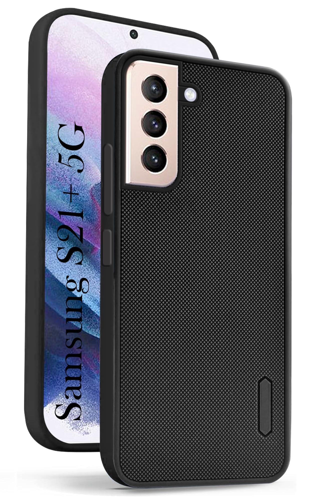 For Samsung Galaxy S21+ 5G | S21 Plus 5G Back Case Cover (Textured Grip Design | Slim and Light Weight)