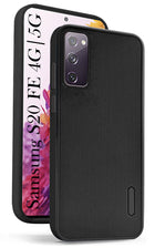 For Samsung Galaxy S20 FE 4G | S20 FE 5G Back Cover Case (Textured Grip Design | Camera Protection | Slim and Light Weight | Soft Touch and Feel)