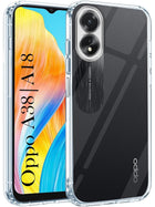For Oppo A38 | Oppo A18 Back Cover Case(Puffer Cushion Wave Design | Camera Protection)
