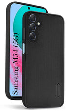 For Samsung Galaxy M54 5G Back Cover Case (Puffer Cushion Wave Design | Camera Protection)
