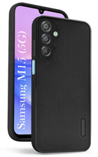 For Samsung Galaxy M15 5G Back Case Cover (Textured Grip Design | Slim and Light Weight | Soft Touch and Feel)