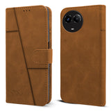 For Realme Narzo 60x Flip Case Cover (Stitched Leather with Magnetic Closure | )