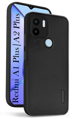 For Xiaomi Redmi A1 Plus | A2 Plus Back Cover Case (Textured Grip Design | Camera Protetion | Slim and Light Weight | Soft Touch and Feel)