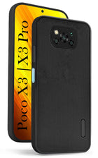 For Poco X3 | Poco X3 Pro Back Cover Case (Textured Grip Design | Camera Protetion | Slim and Light Weight | Soft Touch and Feel)