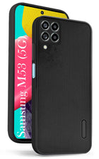 For Samsung Galaxy M53 5G Back Cover Case (Textured Grip Design | Camera Protetion | Slim and Light Weight | Soft Touch and Feel)