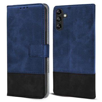 For Samsung Galaxy A05s Flip Cover Case (Professional Dual Leather Wallet with Magnetic Closure)