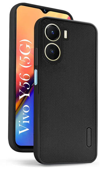 For Vivo Y56 5G Back Cover Case (Textured Grip Design | Camera Protetion | Slim and Light Weight | Soft Touch and Feel)