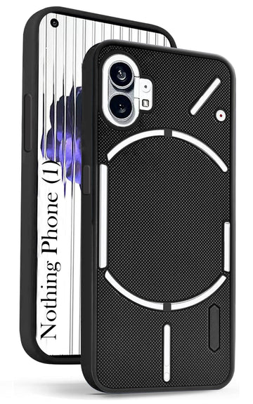 For Nothing Phone 1 Back Cover Case (Textured Grip Design | Camera Protetion | Slim and Light Weight | Soft Touch and Feel)