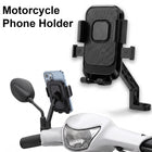 Universal Bike Phone Holder| Anti-Shake Motorcycle Handlebar Mobile Mount with Secure Lock
