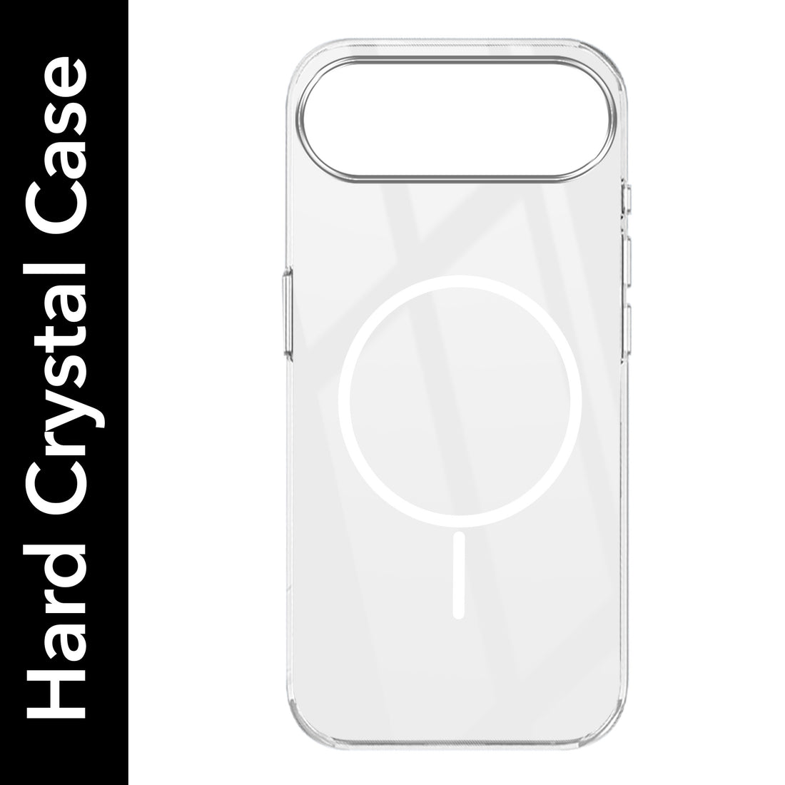 For Apple iPhone 17 Air Back Cover Case (MagSafe Wireless Charging Support |Camera Protection Bump)