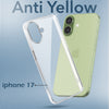 For Apple iPhone 17 Lifetime Anti-Yellow Clear Back Cover Case (Sleek Hard Crystal | Shockproof and Camera Protection)