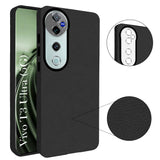 For Vivo T3 Ultra Back Cover Case (Glass Like Camera Protection | Leather Feel | Minimalist Professional Grip)