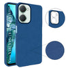 For Vivo Y18 | Y18e | Y03 | Y18i | Y18t Back Cover Case (Glass Like Camera Protection | Leather Feel | Minimalist Professional Grip)