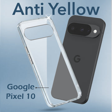 For Google Pixel 10 Back Cover Case (Sleek Hard Crystal | Shockproof and Camera Protection)