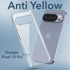 For Google Pixel 10 Pro Lifetime Anti-Yellow Clear Back Cover Case (Sleek Hard Crystal | Shockproof and Camera Protection)