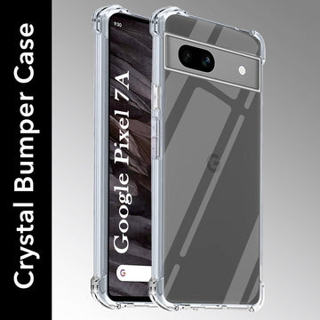 ForGoogle Pixel 7a Back Cover ( Shockproof Crystal Clear | Drop & Camera Protection | Hard Polycarbonate)