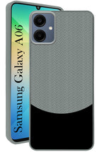 For Samsung Galaxy A06 Back Cover Case (Elegant PU Leather Finish | Premium Minimalist Professional | Camera Protection Bump)
