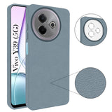 For Vivo Y39 Back Cover Case (Glass Like Camera Protection | Leather Feel | Minimalist Professional Grip)