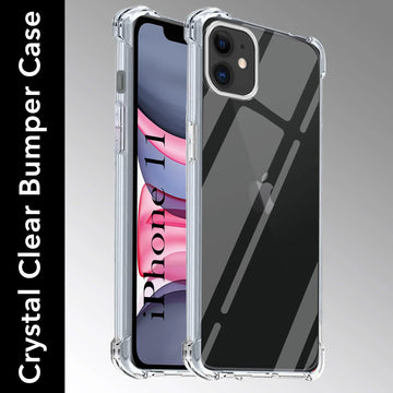 For Apple iPhone 11 Back Cover (Shockproof Crystal Clear Case | Drop & Camera Protection | Hard Polycarbonate)