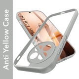 For OnePlus 13R Back Cover Case (Lifetime Anti Yellow | Anti Scratch | Crystal Clear Shockproof)