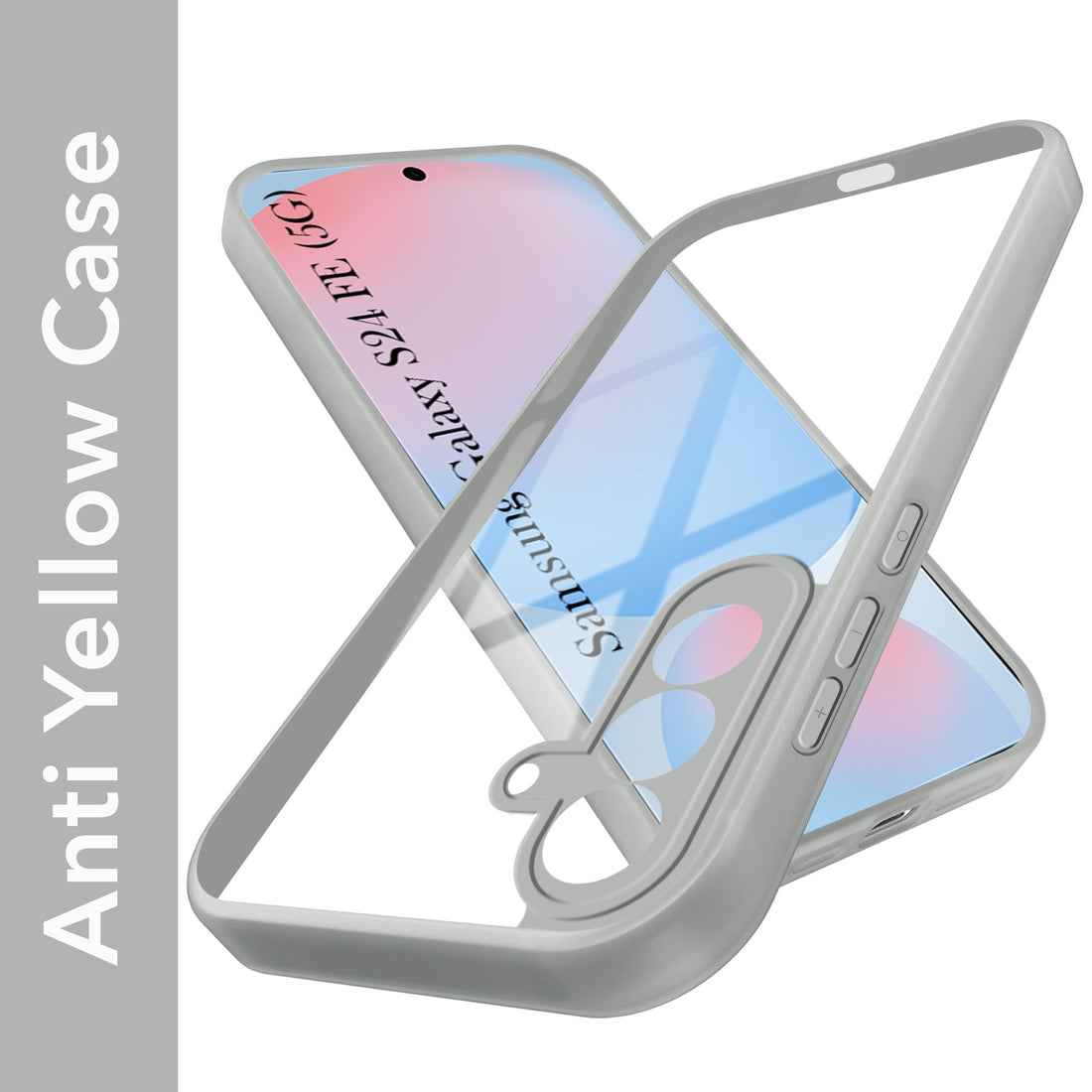For Samsung Galaxy S24 FE Ultra-Hybrid Back Cover Case (Lifetime Anti Yellow | Anti Scratch | Crystal Clear Shockproof)