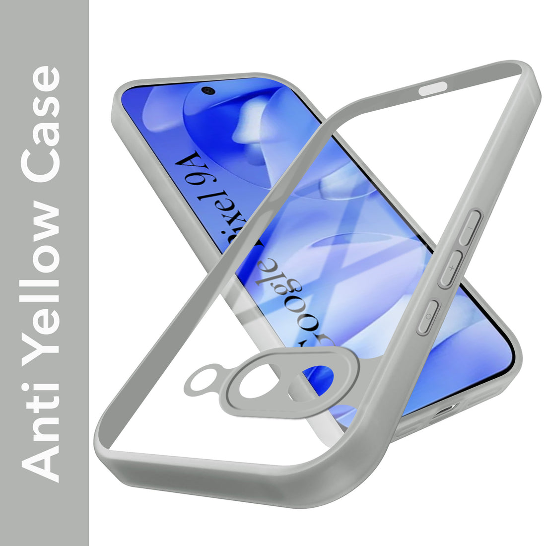 For Google Pixel 9A Back Cover Case (Lifetime Anti Yellow | Anti Scratch | Crystal Clear Shockproof)