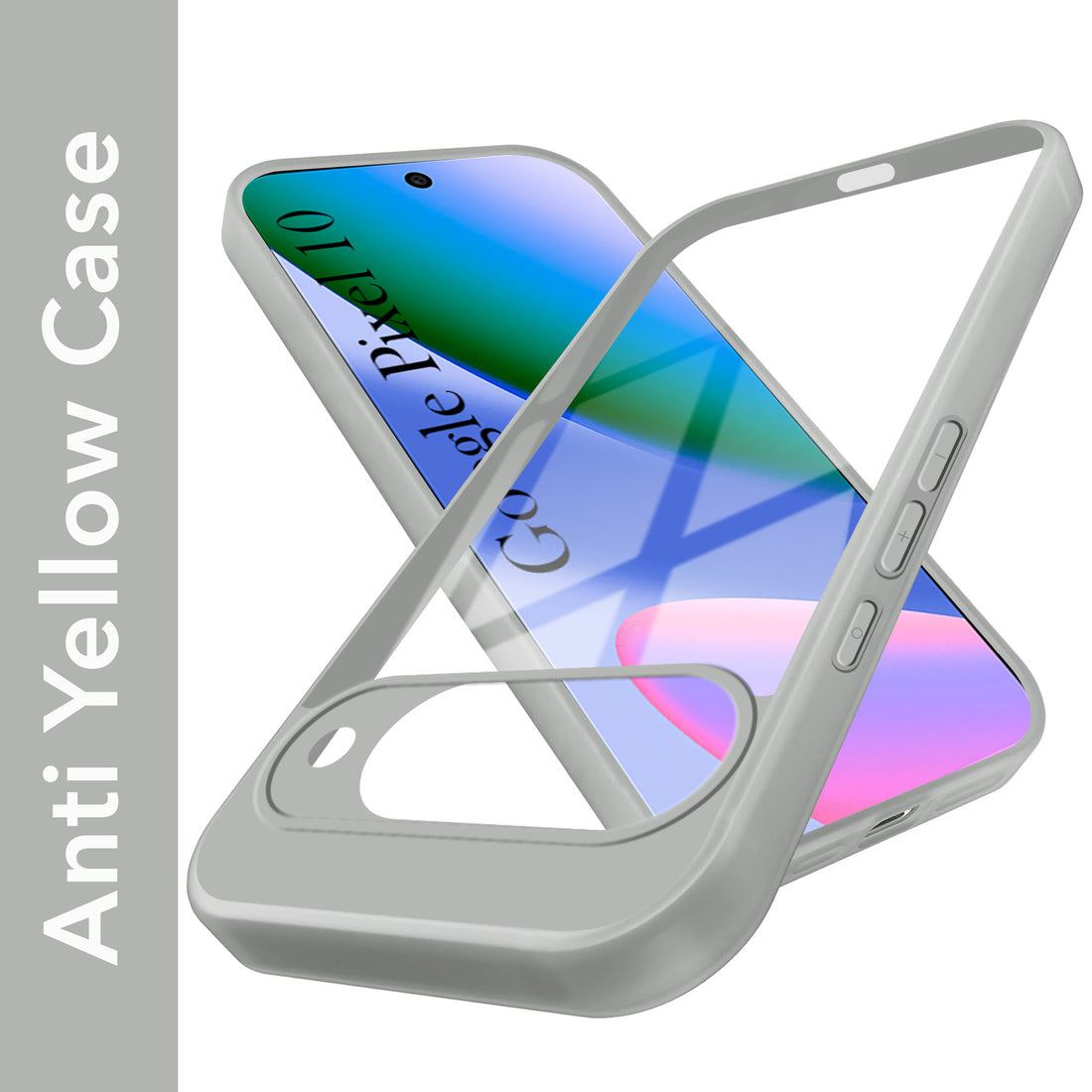 For Google Pixel 10 Back Cover Case (Lifetime Anti Yellow | Anti Scratch | Crystal Clear Shockproof)