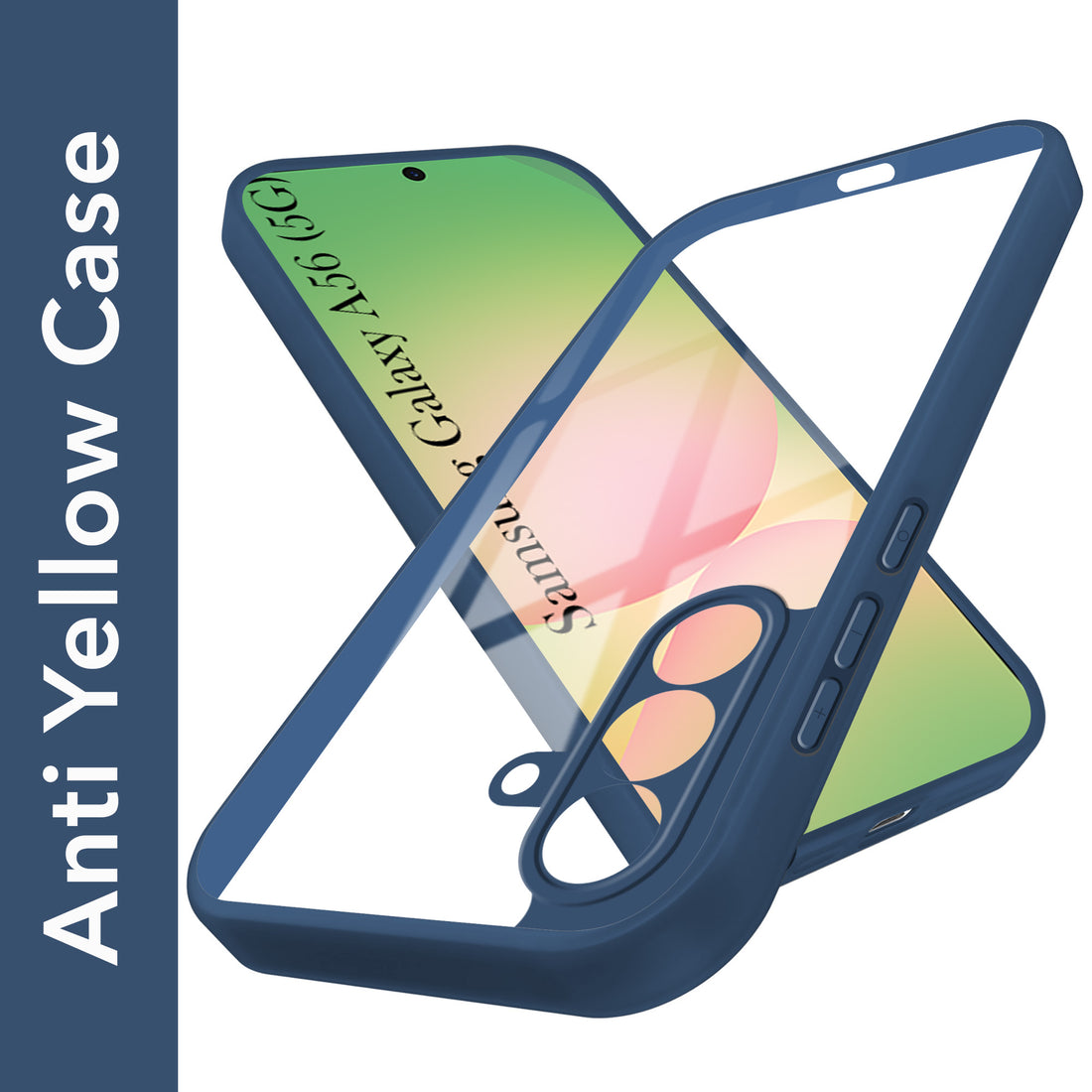 For Samsung Galaxy A56 Back Cover Case (Lifetime Anti Yellow | Anti Scratch | Crystal Clear Shockproof)