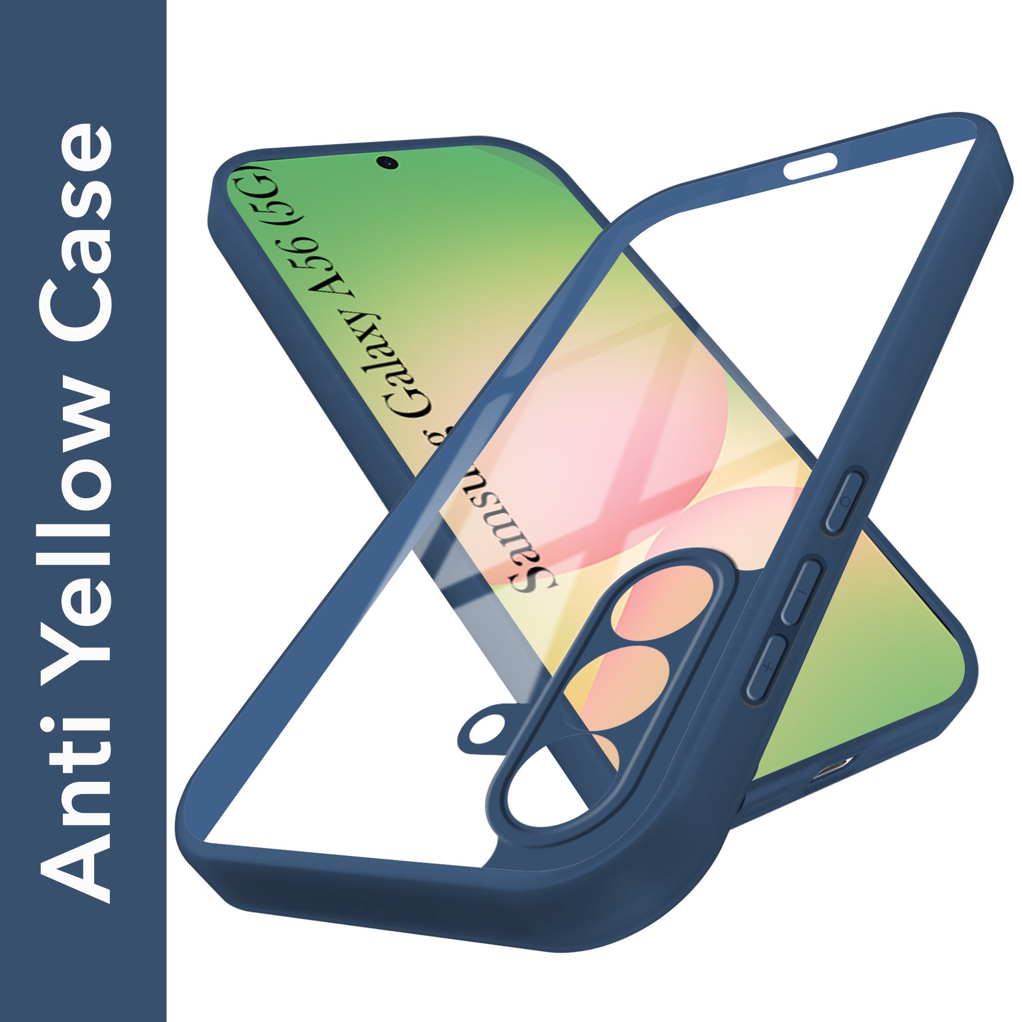 For Samsung Galaxy A56 Back Cover Case (Lifetime Anti Yellow | Anti Scratch | Crystal Clear Shockproof)