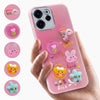 For Oppo Reno 15c Back Cover Case (3D Cute Cartoons | Hard Back Side Soft | Matte Premium Finish | HD Printing)