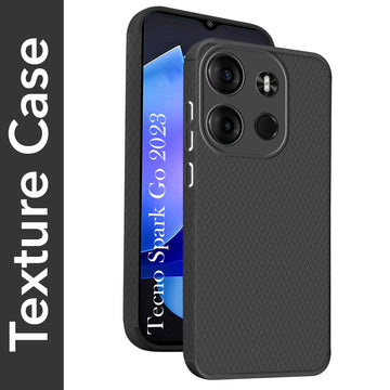 For Tecno Spark Go 2023 Back Cover Case (Liquid Silicone | Side Grip | Camera Protection)