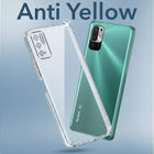 For Xiaomi Mi Redmi Note 10T 5G | Note 10 5G Back Cover Case (Hard Anti Yellow Clear Case | Sleek Hard Crystal Clear | Drop & Camera Protection | Shockproof Polycarbonate)