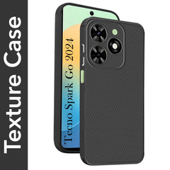 For Tecno Spark Go 2024 Back Cover Case (Liquid Silicone | Side Grip | Camera Protection)