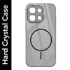 For OnePlus 13S Back Cover Case (Crystal Clear Case | MagSafe Wireless Charging Support | Hard Anti Yellow | Camera Protection Bump)