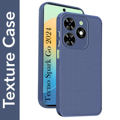 For Tecno Spark Go 2024 Back Cover Case (Liquid Silicone | Side Grip | Camera Protection)