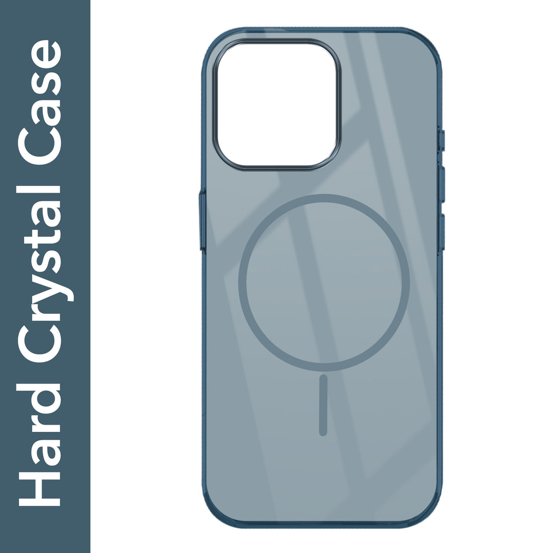 For Apple iPhone 16 Pro Back Cover Case (Crystal Clear Case | MagSafe Wireless Charging Support | Hard Anti Yellow | Camera Protection Bump)