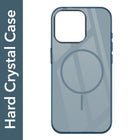 For Apple iPhone 16 Pro Back Cover Case (Crystal Clear Case | MagSafe Wireless Charging Support | Hard Anti Yellow | Camera Protection Bump)