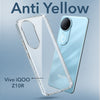 For Vivo iQOO Z10R Back Cover Case Lifetime Anti-Yellow Clear (Sleek Hard Crystal | Shockproof and Camera Protection)