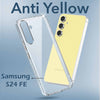 For Samsung Galaxy S24 FE Back Cover (Hard Anti Yellow Clear Case | Drop & Camera Protection | Shockproof Polycarbonate)