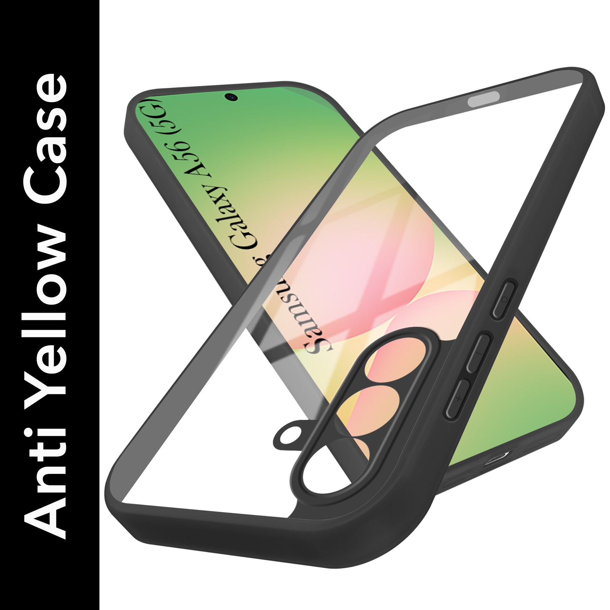 For Samsung Galaxy A56 Back Cover Case (Lifetime Anti Yellow | Anti Scratch | Crystal Clear Shockproof)