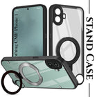 For Nothing CMF Phone 1 Back Cover Case (Kick Stand Ring Holder | Life time Anti Yellow | Camera Protection)