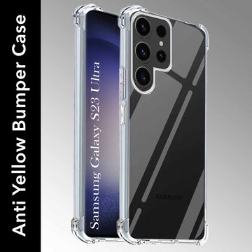 For Samsung Galaxy S23 Ultra 5G  Back Cover (Shockproof Crystal Clear Case |  Drop & Camera Protection | Hard Polycarbonate)
